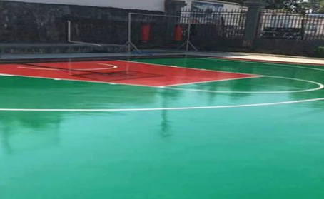 菏泽篮球场翻新地面